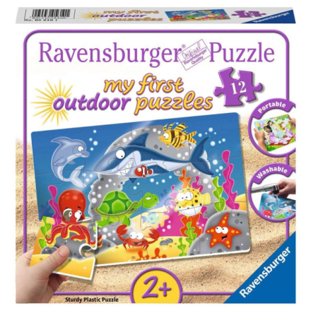 RAVENSBURGER Moje první outdoor puzzle Podmořská zábava 12 dílků 135610