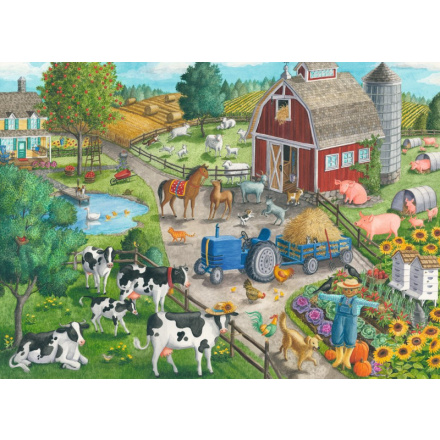 RAVENSBURGER Puzzle Doma na farmě 60 dílků 135631
