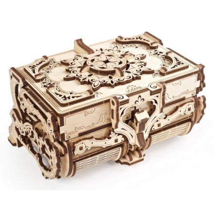 UGEARS 3D puzzle Antická šperkovnice 185 dílků 135979