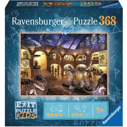 RAVENSBURGER Únikové EXIT puzzle Kids Noc v muzeu 368 dílků 136169