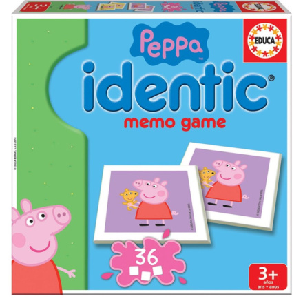 EDUCA Pexeso Prasátko Peppa 36 kartiček 137358