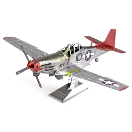 METAL EARTH 3D puzzle Tuskegee Airmen P-51D Mustang (ICONX) 138055