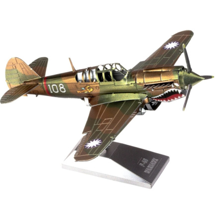 METAL EARTH 3D puzzle P-40 Warhawk 138060