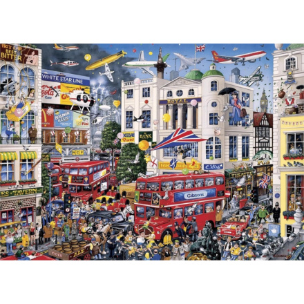GIBSONS Puzzle Miluji Londýn 1000 dílků 138312