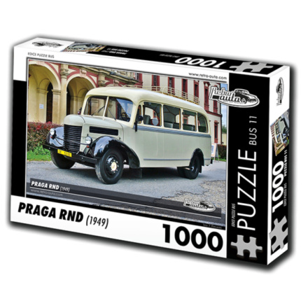 RETRO-AUTA Puzzle BUS č.11 Praga RND (1949) 1000 dílků 138494