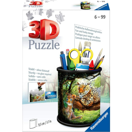 RAVENSBURGER 3D puzzle stojan: Levharti 57 dílků 139069