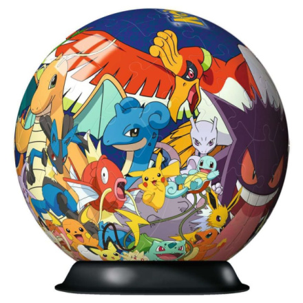 RAVENSBURGER 3D Puzzleball Pokémoni 72 dílků 139071