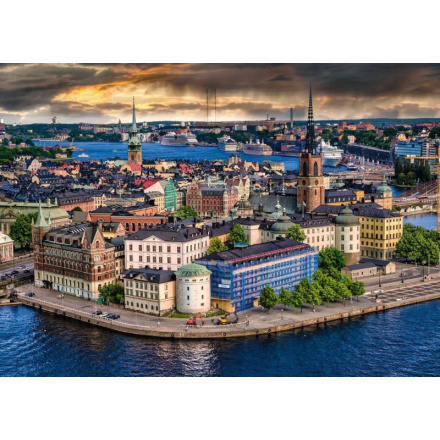 RAVENSBURGER Puzzle Stockholm, Švédsko 1000 dílků 139147