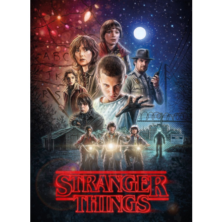 CLEMENTONI Puzzle Netflix: Stranger Things 1000 dílků 139489