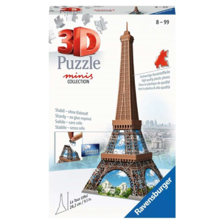 RAVENSBURGER 3D puzzle Mini Eiffelova věž 54 dílků 139964