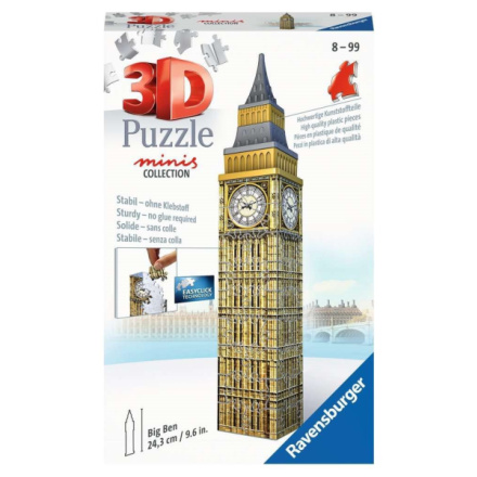 RAVENSBURGER 3D puzzle Mini Big Ben 54 dílků 139965