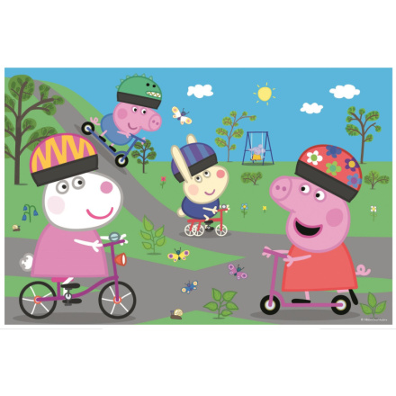 TREFL Puzzle Prasátko Peppa: Aktivní den MAXI 24 dílků 140403