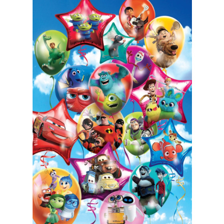 CLEMENTONI Puzzle Pixar párty 104 dílků 140513