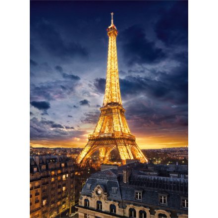 CLEMENTONI Puzzle Eiffelova věž 1000 dílků 140562