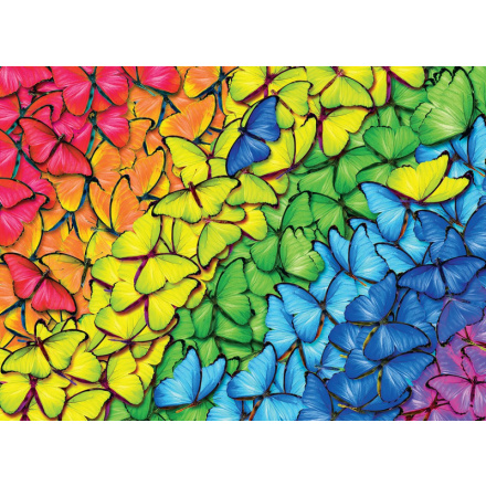 EUROGRAPHICS Puzzle Motýlí duha 1000 dílků 140752