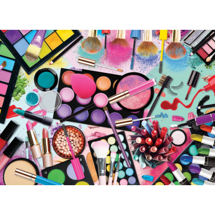EUROGRAPHICS Puzzle Paleta barev: Makeup 1000 dílků 140754