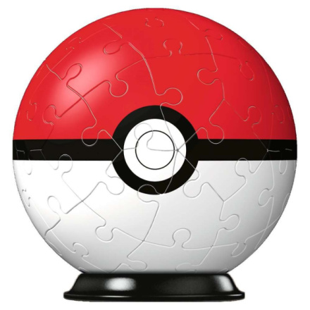 RAVENSBURGER 3D Puzzleball Pokémon: Pokeball 54 dílků 140825
