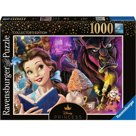 RAVENSBURGER Puzzle Disney hrdinky č.2: Kráska a zvíře 1000 dílků 140995