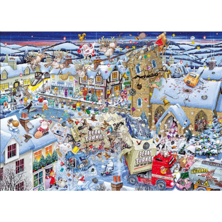 GIBSONS Puzzle Miluji Vánoce 1000 dílků 141001