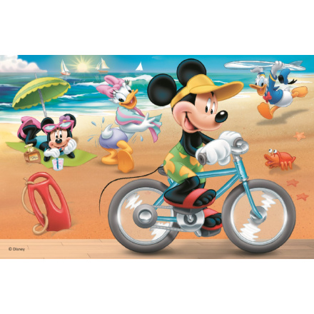 TREFL Puzzle Mickey Mouse: Na pláži 54 dílků 141180