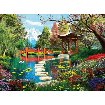 CLEMENTONI Puzzle Zahrada Fuji, Japonsko 1000 dílků 141667