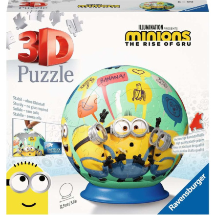 RAVENSBURGER 3D Puzzleball Mimoni 2: Padouch přichází 72 dílků 141728