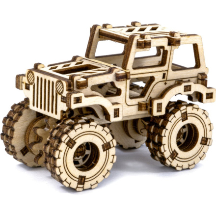 WOODEN CITY 3D puzzle Superfast Monster Truck č.1 142752