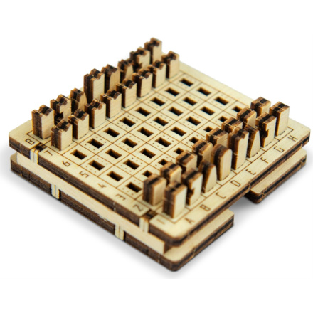 WOODEN CITY 3D puzzle hra mini Šachy 142772