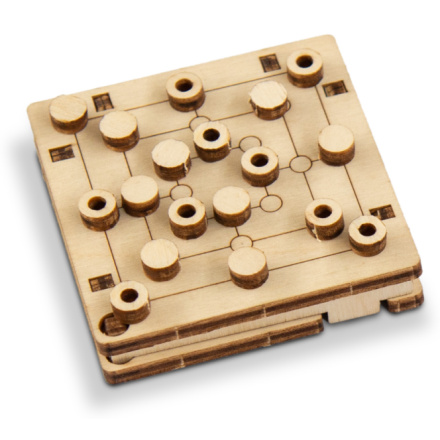 WOODEN CITY 3D puzzle hra mini Mlýn 142775