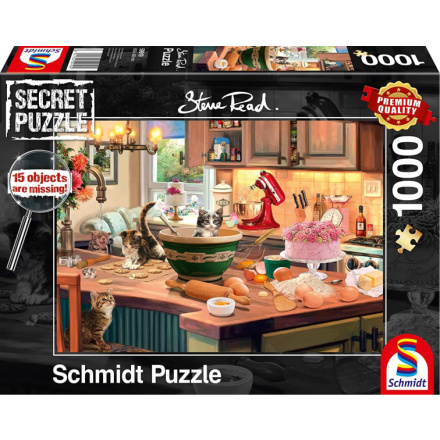 SCHMIDT Secret puzzle Na kuchyňském stole 1000 dílků 142976