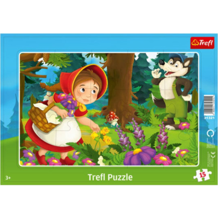 TREFL Puzzle Červená Karkulka 15 dílků 142994