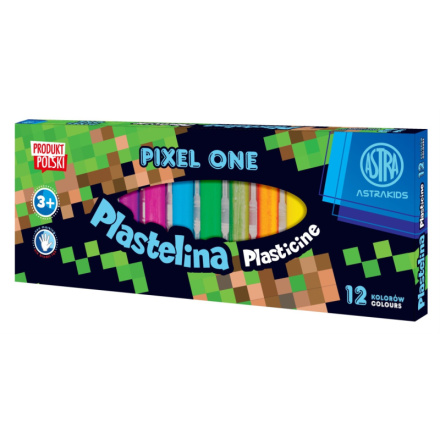 ASTRA Plastelína Pixel One 12 barev 143337
