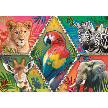 TREFL Puzzle Animal Planet: Exotická zvířata 1000 dílků 143625