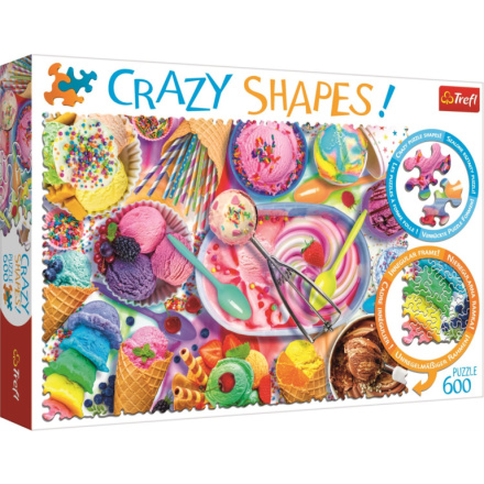 TREFL Crazy Shapes puzzle Sladké sny 600 dílků 143628