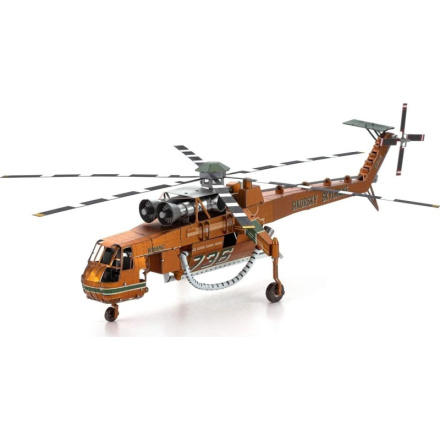 METAL EARTH 3D puzzle Vrtulník Skycrane (ICONX) 144021