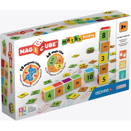 GEOMAG Magnetické kostky Magicube Počítání 55 dílků 145037