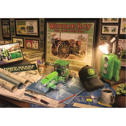 RAVENSBURGER Puzzle John Deere: Pracovní stůl XXL 500 dílků 145233