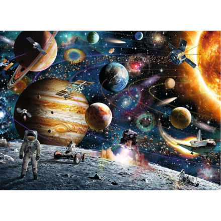 RAVENSBURGER Puzzle Astronaut ve vesmíru 60 dílků 145930