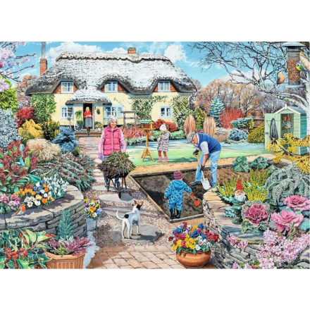 RAVENSBURGER Puzzle Dědečkova zahrada 500 dílků 145944