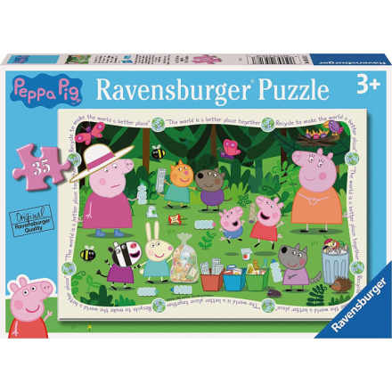 RAVENSBURGER Puzzle Prasátko Peppa 35 dílků 145965