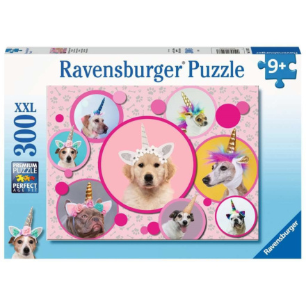 RAVENSBURGER Puzzle Roztomilí psí jednorožci XXL 300 dílků 145974