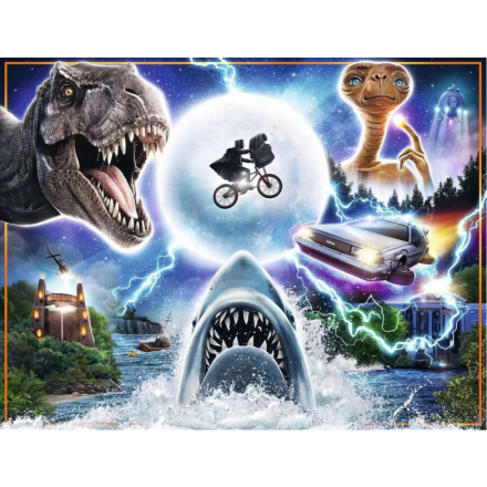 RAVENSBURGER Puzzle Kultovní filmy Universal Amblin 2000 dílků 145999