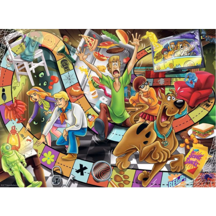 RAVENSBURGER Puzzle Scooby Doo: Strašidelná hra XXL 200 dílků 146004