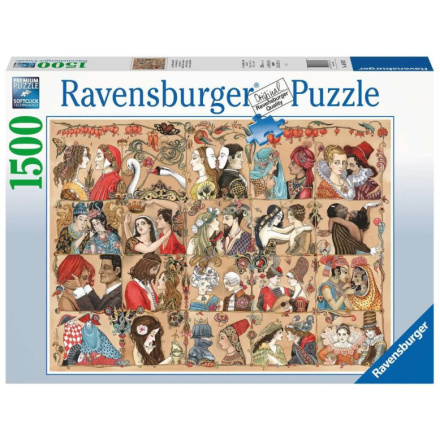 RAVENSBURGER Puzzle Láska v průběhu věků 1500 dílků 146014