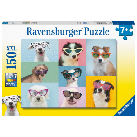RAVENSBURGER Puzzle Legrační psi XXL 150 dílků 146025