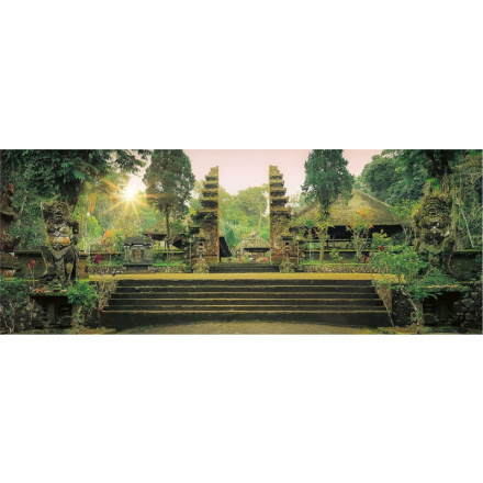 RAVENSBURGER Panoramatické puzzle Chrám džungle Pura Luhur Batukaru, Bali 1000 dílků 146079