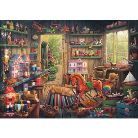 RAVENSBURGER Puzzle Nostalgické hračky 1000 dílků 146370
