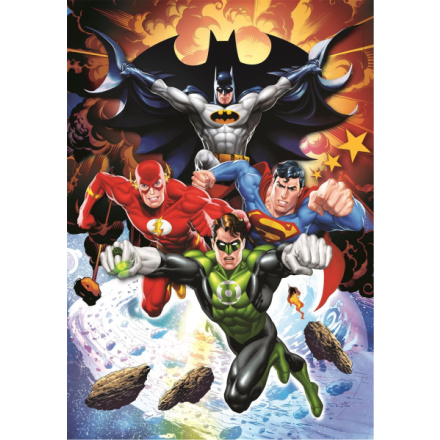 CLEMENTONI Puzzle DC Comics: Do boje! 104 dílků 146704