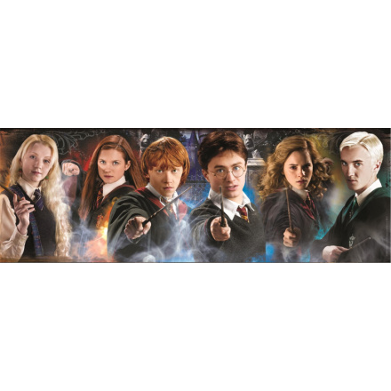 CLEMENTONI Panoramatické puzzle Harry Potter: Studenti 1000 dílků 146746