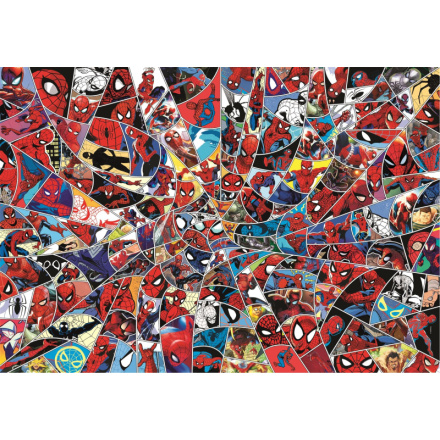 CLEMENTONI Puzzle Impossible: Spiderman 1000 dílků 146755
